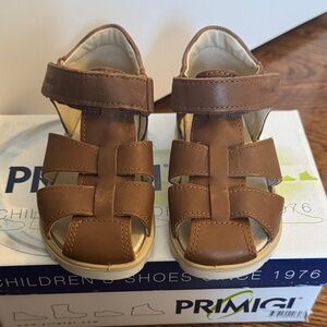 Primigi Tan Kids Sandals brand new size euro 26